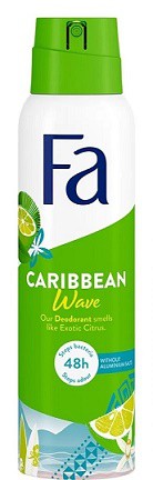 Fa spray deo Carabbean Wave 150ml | Kosmetické a dentální výrobky - Dámská kosmetika - Deodoranty